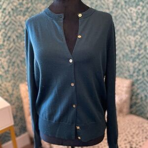 J. Crew Women's Cardigan in Dark Teal